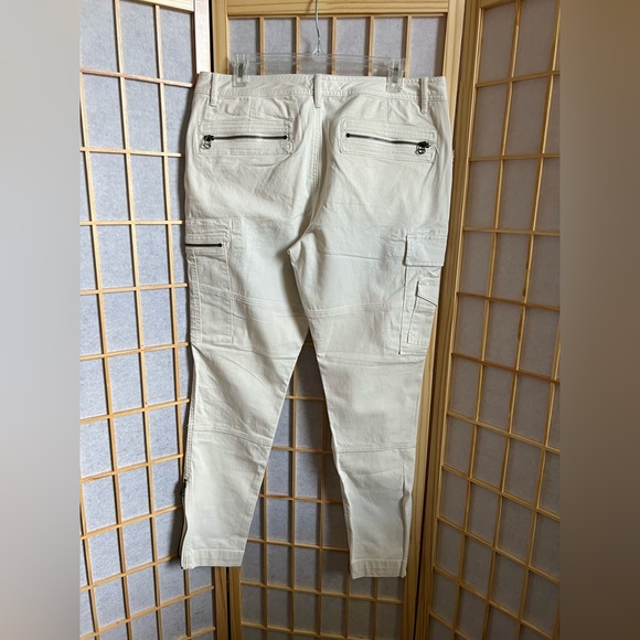 Polo by Ralph Lauren Cream Cargo Pants Relaxed Fit - Picture 2 of 13